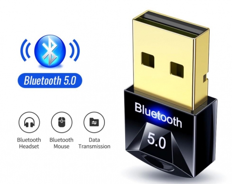 Bluetooth 5.0-Adapter-Dongle für PC